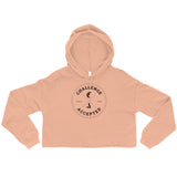 #CHALLENGEACCEPTED Crop Hoodie