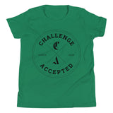 #CHALLENGEACCEPTED Youth Short Sleeve T-Shirt