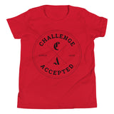 #CHALLENGEACCEPTED Youth Short Sleeve T-Shirt