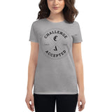 #CHALLENGEACCEPTED Women's short sleeve t-shirt