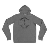 #CHALLENGEACCEPTED Slim Fit Unisex hoodie