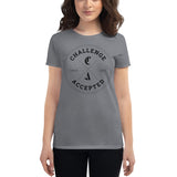 #CHALLENGEACCEPTED Women's short sleeve t-shirt