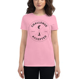 #CHALLENGEACCEPTED Women's short sleeve t-shirt