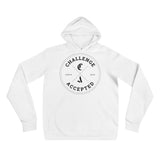 #CHALLENGEACCEPTED Slim Fit Unisex hoodie