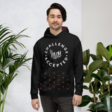 #CHALLENGEACCEPTED Custom Plaid & Maple Leaf Unisex Hoodie