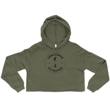 #CHALLENGEACCEPTED Crop Hoodie