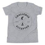 #CHALLENGEACCEPTED Youth Short Sleeve T-Shirt